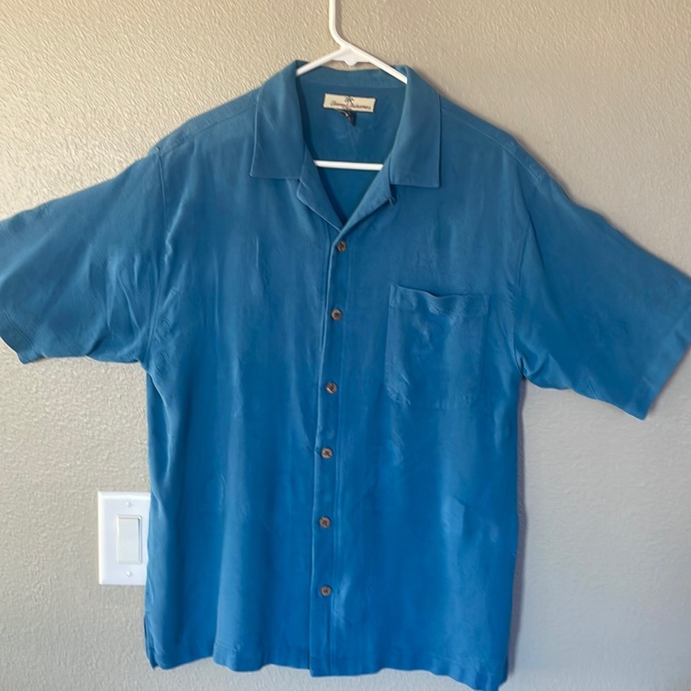 Tommy Bahama Mens Camp Shirt size Large